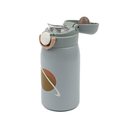 Fabelab Gourde Enfant 320 ml | Gourde Isotherme Pour Les Enfants | Gourde Inox Enfant Inoxydable Sans Bpa | Inoxydable Bouteille Isotherme | Gourde Pour L'école Anti-fuite