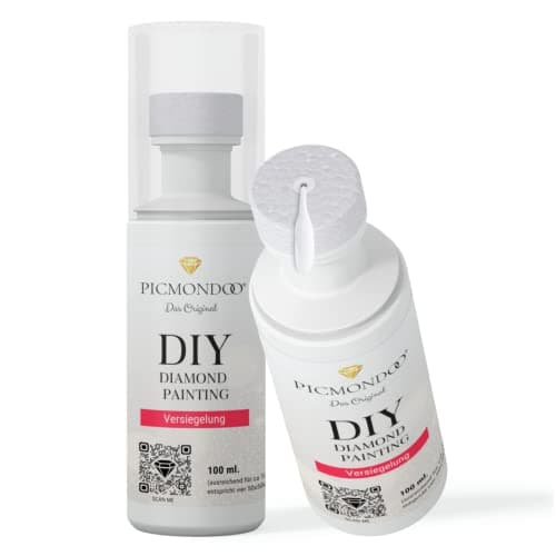 Broderie Diamant Diamond Painting Peinture diamant Conservateur de tenue permanente et effet brillant des pierres – Convient à tous les ensembles de peinture diamant