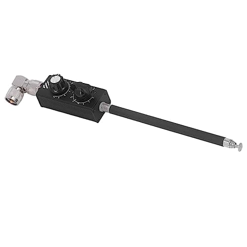 Pwshymi Antenne réglée sur Toute la Bande, Petite Boucle d'antenne QRP HF résistante aux interférences de directivité Forte pour la Transmission de la réception du Signal