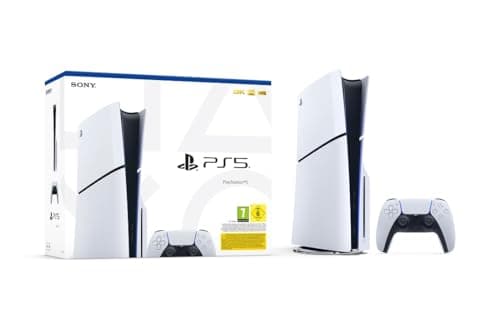 Sony, PlayStation 5 Édition Standard, PS5 avec 1 Manette Sans Fil DualSense, Couleur : Blanche
