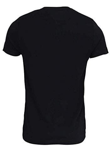 Tommy Hilfiger T-Shirt Homme Core Tommy Logo Tee Encolure Ronde, Noir (Jet Black), L