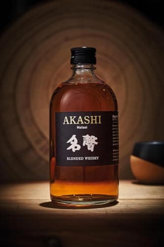 Akashi Meïsei Coffret Whisky Japonais + 2 Japanese Cups 40° 50cl