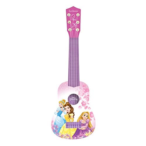 Lexibook K200DP-Ma première guitare Disney Princess, Rose