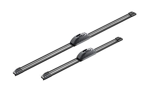Bosch Balais d'Essuie–Glace Plats Aerotwin Retrofit AR601S, Longueur: 600mm/400mm – 1 Paire de Balais avant