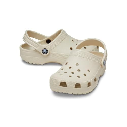 Crocs Unisexe Enfant Classic Clog K Sabots, Bone, 37/38 EU