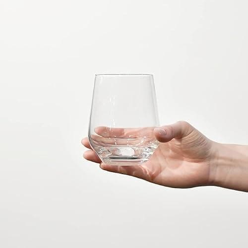 Krosno Verre à Eau Jus | Lot de 6 | 400 ML | Collection Splendour | Parfait la Maison, Les Restaurants, Les Fêtes | Lavable au Lave-vaisselle