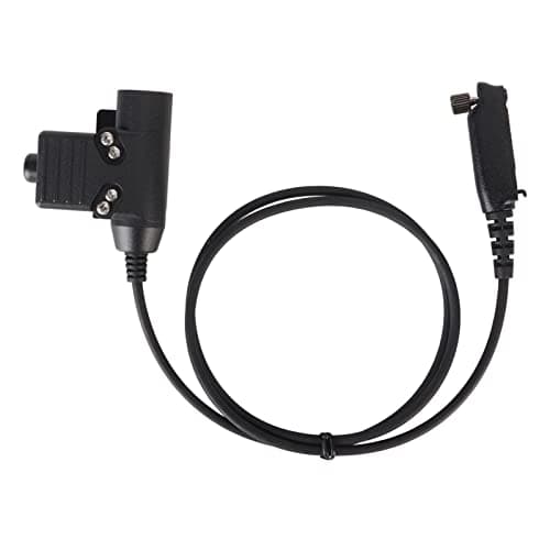 Adaptateur U94 PTT Push to Talk, Câble de Connecteur de Casque pour Talkie-walkie pour Radio Sepura Stp8000 Stp8030 Stp8035 Stp8038