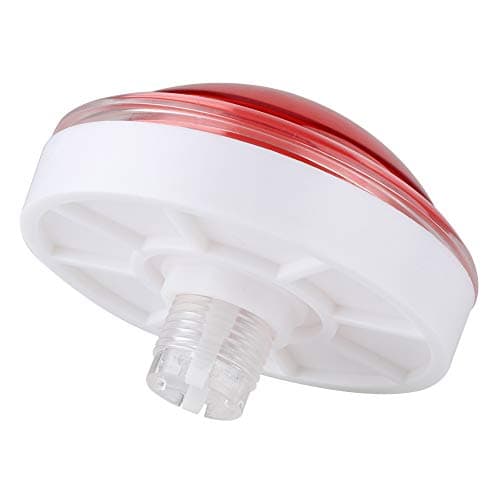 Boutons poussoirs éclairés par LED de 100mm, Lampe de lumière LED Grand Interrupteur à Bouton Poussoir de Joueur de Jeu vidéo d'arcade Rond, pour Jeux à pièces d'arcade(Rouge)