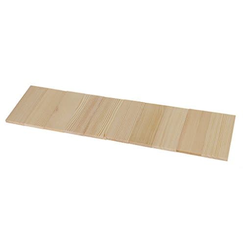 MagiDeal 10x Planhes De Bois Morceau Brun Accessoire Décoration Fête Loisirs Créatifs Pièce DIY Haute Qualité - 10cm