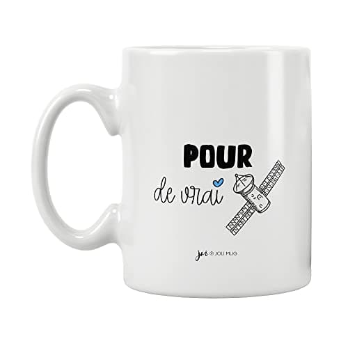 ÉNJA Création. Mug papa. Papa/Tasse – Le meilleure de l'univers - Futur papa - Cadeau anniversaire Cadeau original. Céramique haute qualité 11oz - 320 ML (PAPA)