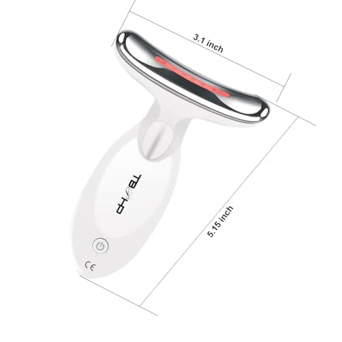 TBPHP Appareil Masseur Facial,Electrique Appareils Lifting Massage Visage,Serrage Raffermissement Levage Pour Visage et Cou avec USB Rechargeable