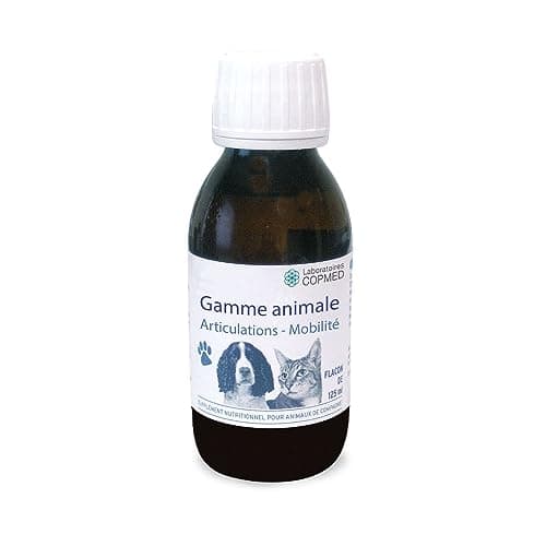 LABORATOIRES COPMED - Gamme Animale Articulations & Mobilité - Complément Alimentaire pour Chien Et Chat - Soutient Les Fonctions Locomotrices - Marque Française - 125 ML