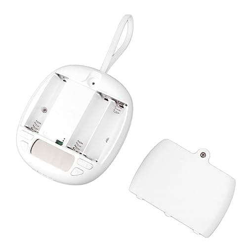 Asixxsix Réveil Vibrant, 3 Niveaux de Vibration Réglables Affichage LED Réveil Numérique Creative Portable 2 Ensembles de Réveil Lit Shaker Réveil pour étudiants Enfants