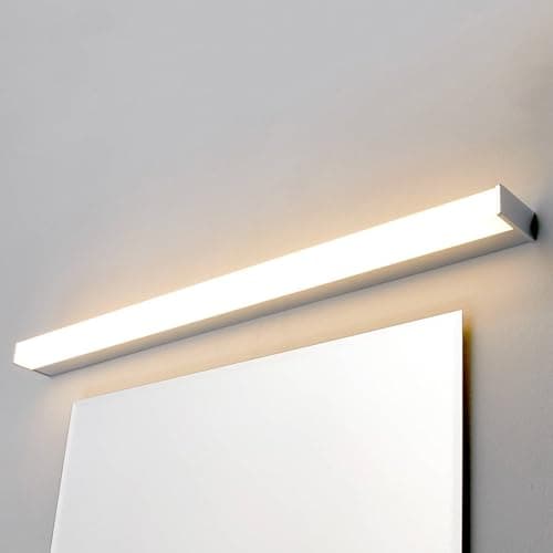 LED Applique Murale Philippa (Moderne) en Argent Métal e. a. pour Salle de bain (1 lampe,à), Applique, Lampe Murale, Eclairage, Luminaire Mural