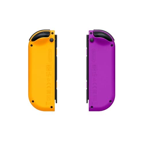 Nintendo Paire de Manettes Joy-Con Gauche Violet Néon/Droite Orange Néon [video game]