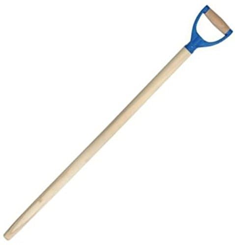 Lot de 3 manches de fourche, bêche, bêche, manche en bois, poignée en D, plastique Ø 38 mm, 100 cm