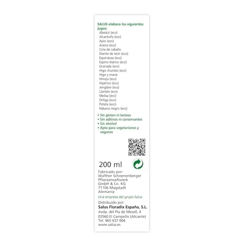 Salus – Ortie BIO – Complément Alimentaire à Base de Suc d'ortie BIO – Favorise Santé des articulations - Végan – 200 ml(Lot de 1)