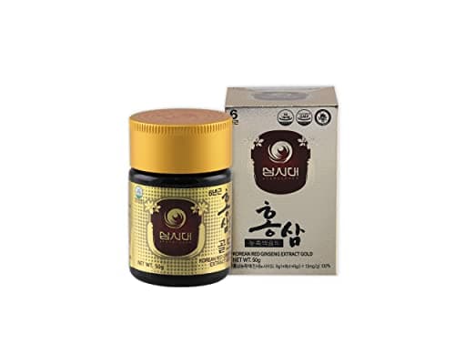 Ginseng Rouge Coréen liquide 50g Extrait Gold - pour 1 mois 1/2 - La meilleure qualité de Ginseng Rouge Coréen - La plus forte concentration possible en Ginsénosides Rg1,Rb1,Rg3 > 13 mg/g.