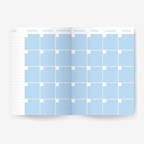 PACKLIST Noteplanner (A5)