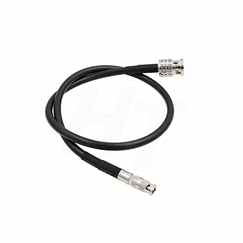 HangTon Câble vidéo 4K 12G SDI HD Micro BNC vers BNC standard pour caméra Blackmagic Video Assist 50 cm