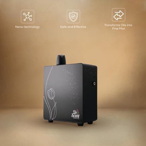 Dr Scent : diffuseur de tulipes Eco infusé avec une aromathérapie intelligente, améliorée par une connectivité sans couture des applications mobiles – Votre porte d'entrée vers une symphonie de parfum