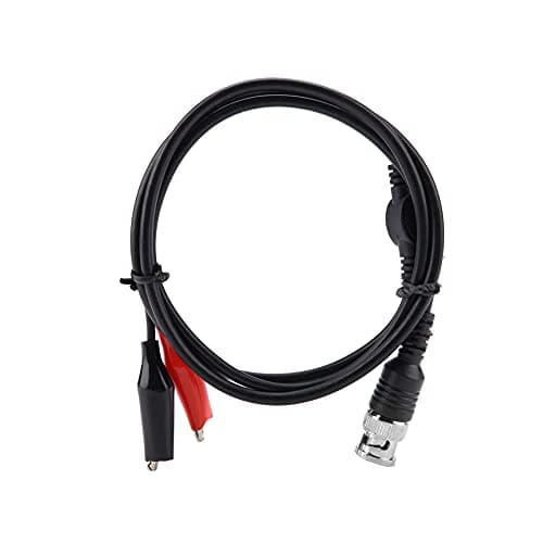 Câble coaxial BNC à BNC Crocodile Chip Multimeter Test Hook Set Test Lead Kit Sondes d'oscilloscope BNC à pinces crocodiles pour la formation d'électricien