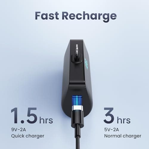 Feob Mini Batterie Externe pour iPhone 5200mAh, Power Bank Charge Rapide 20W PD Chargeur Externe Ultra-compact avec écran LED, Chargeur Portable Compatible avec iPhone 14/14 Plus/13 Pro/12/11/XS/8/7/6