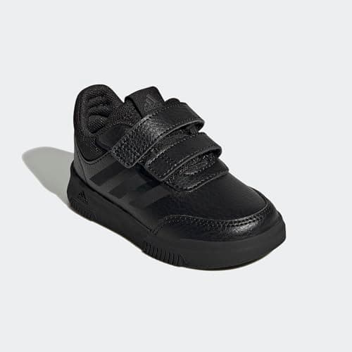 adidas Tensaur Hook and Loop Shoes Chaussures de Course, Core Black/Core Black, 32 EU