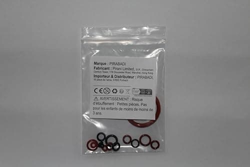 KIT 6 Joints TORIQUE D'ÉTANCHÉITÉ Remplacement SOUPAPE Valve DE Support, Valve D’ÉCOULEMENT, Embout Tubulure D’ÉCOULEMENT | Compatible avec Les Machine A CAFÉ Philips SAECO SPIDEM GAGGIA ETC...