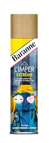 Baranne - Spray Imperméabilisant Extrême | Bombe hydrofuge | Protection Multi-Surfaces I Tâches, Traces I Protège de la Pluie | 300ml