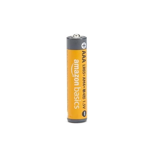 Amazon Basics piles Alcaline Type AAA 1,5 V 1340 mAh - Lot de 12(Design variable)