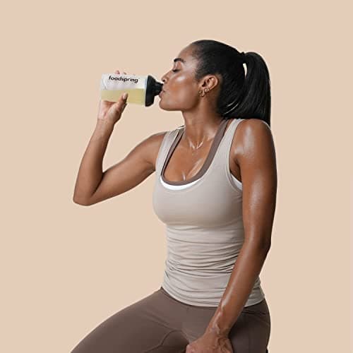 foodspring Clear Whey, Limonade, 480g, Shake protéiné léger et rafraîchissant de Whey Isolate premium.