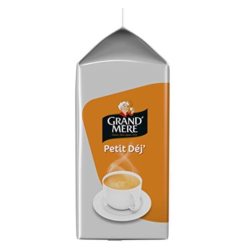 Tassimo, 80 Dosettes Café Petit Déj' Grand'Mère, Compatibles avec les machines TASSIMO, 80 Cafés Riches et Généreux, 5 packs de 16 dosettes