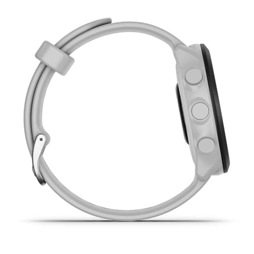 Garmin – Forerunner 55 - Montre GPS multi-activités running avec fonctions d’entrainement Garmin Coach et cardio au poignet – Blanche