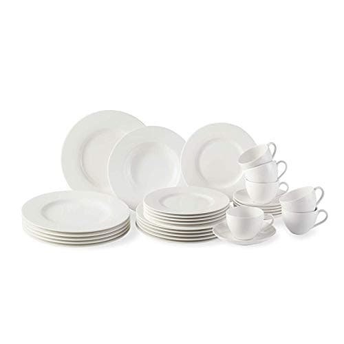 vivo - Villeroy & Boch Group vivo | Villeroy & Boch Group Basic White ensemble combiné 30-pièces