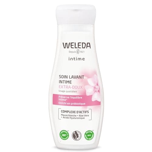 WELEDA - Soin lavant Intime Extra-doux - Texture gel extra-douce - Nettoie en douceur - NATRUE* - Vegan*** - 200 ml