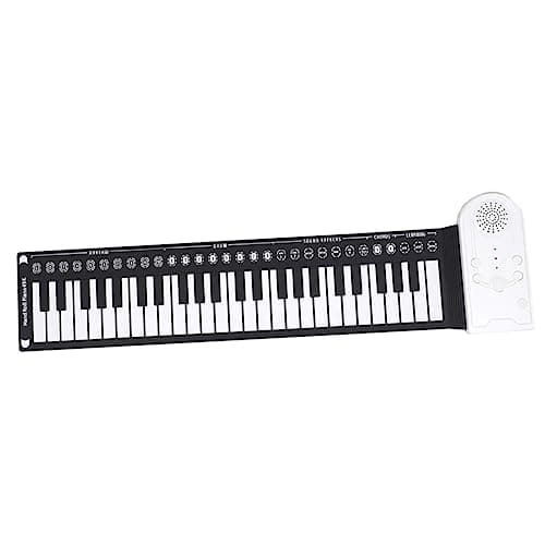 TOPPERFUN Mini-clavier Piano Numérique Pliable Piano Enroulable Électronique Pliant Clavier De Piano Pliant De Musique Piano Portatif Clavier De Piano Pliable Claviers Composant Élèctronique