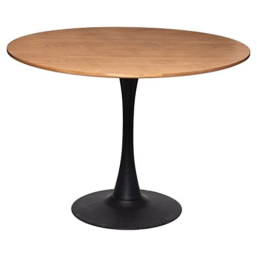 Atmosphera - Table à Manger Elias - métal & Bois D100 cm