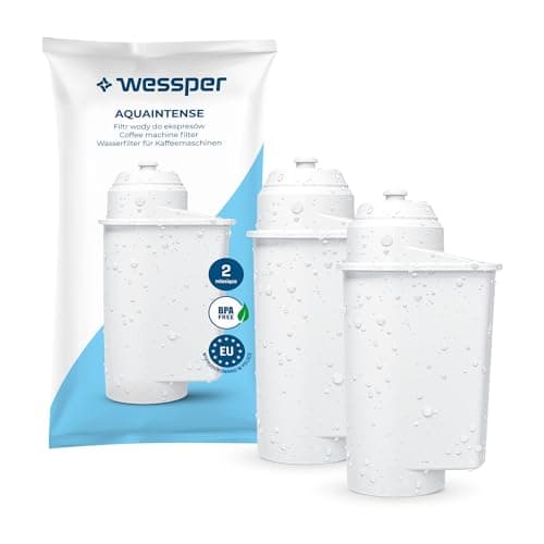 Wessper Kit d'entretien pour machine à café Siemens EQ series TZ70003 TZ80004, BRITA Intenza