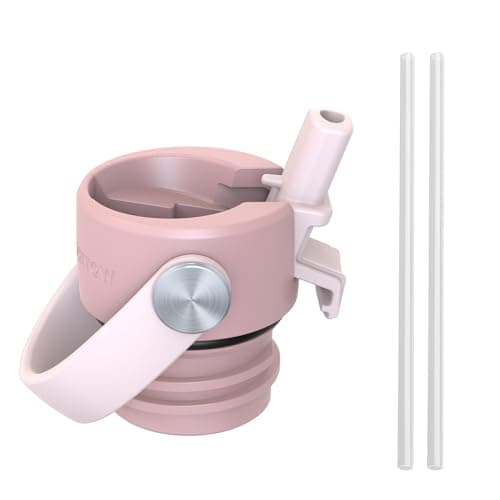 Super Sparrow Gourde Isotherme 500ml - Bouteille Isotherme avec Paille - sans BPA - Gourdes Enfant INOX Bouche Standard pour Sport, Voyages, L'école, Bureau, Maison