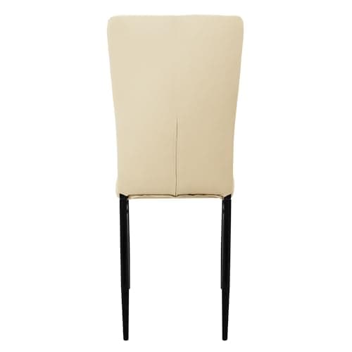 ML-Design Lot de 8 Chaises de Salle à Manger, Beige, en Velours Respirant et Doux, Fauteuil Design Moderne, Dossier Ergonomique, Assise Rembourrée avec Pieds en Métal, Chaise de Table, Salon, Cuisine
