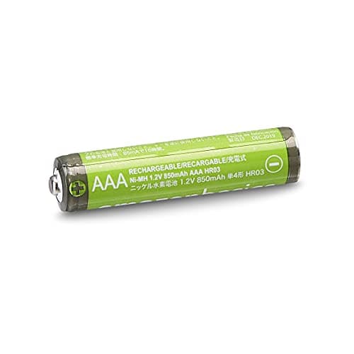 Amazon Basics - NiMh Piles Rechargeables AAA Haute capacité, 850 mAh, pré-chargées, Lot de 8