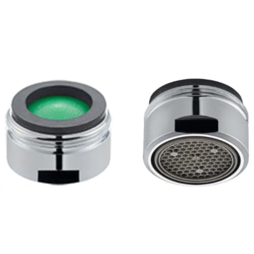 Schläfer | 10016 - Aérateur Robinet M24, Mâle Fendeuse, Universelle Perlator DL pour Jet Doux, Filetage M24X1, Débit B 7 l/min, Régulateurs de Débit pour Robinet, 2pcs