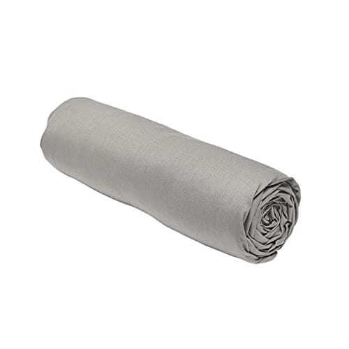 TODAY Essential - Drap Housse 90X190 cm 1 Personne 100% Coton Uni, Dune