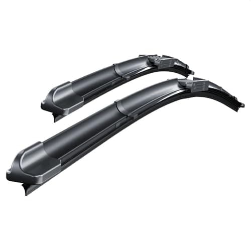 Mossa Balais d'essuie-glace de pare-brise adaptés pour Fiat Panda (10.2003-12.2012) - essuie-glace pour lunette avant - kit essuie glaces 4