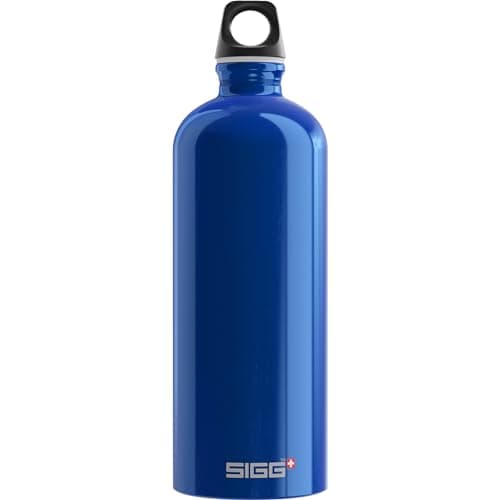 Sigg Traveller Bouteille Réutilisable, Bouteille Hermétique Sans Substances Nocives, Bouteille en Aluminium Ultra-Légère, Bouchon à Vis