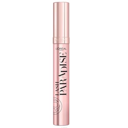 L'Oréal Paris - Mascara Volume Noir Intense - Convient aux Yeux Sensibles - Formule à l'Huile de Ricin - Lash Paradise - Teinte : Noir Intense - 6,4 ml