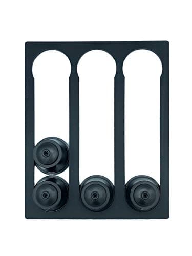 COVERBAGBCN - Porte-Capsules de Café pour 12 capsules | Compatible avec Dolce Gusto | Support de Capsules en Méthacrylate | Installation Versatile pour le Stockage de Capsules de Café (noir mat)