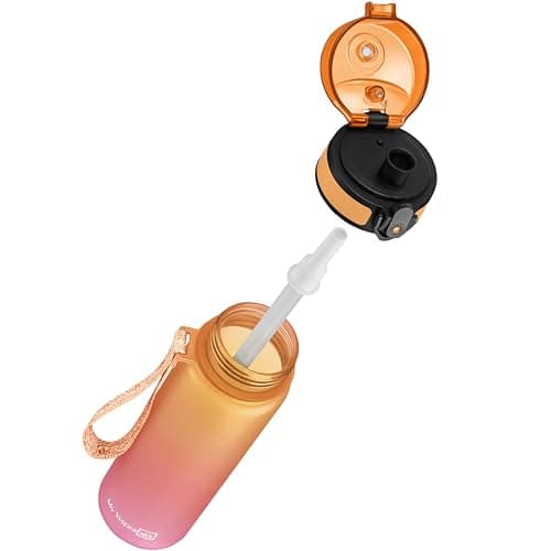 My Vesperbox - Minny - gourde pour enfant étanche - avec paille ou tamis - 350ml, 500ml - gourde en tritan léger - sans BPA - pour maternelle, école