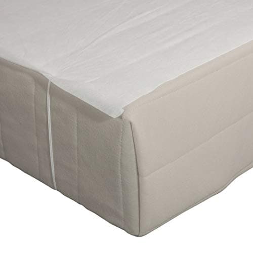Alese jetable lit Eco (Lot de 100) - 140 x 190-100% Polypropylène pour 2 Personnes Produits jetables idéaux pour gîtes, hôtels, Chambres d'hôtes - Alèse jetable Plateau Jusque 2 semaines Respirant